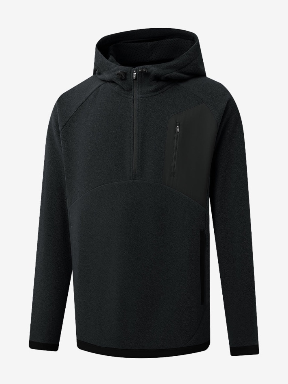 NWT‎ Maelreg Polar Fleece Q-Zip Hooded With 3 Pockets, performance pullover 2XL